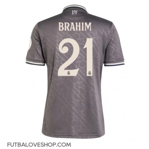 Dres Real Madrid Brahim Diaz #21 Tretina 2024-25 Krátky Rukáv